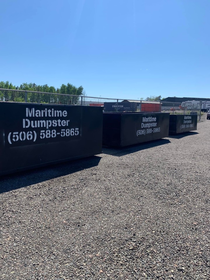 Maritime Dumpster 3 Bins